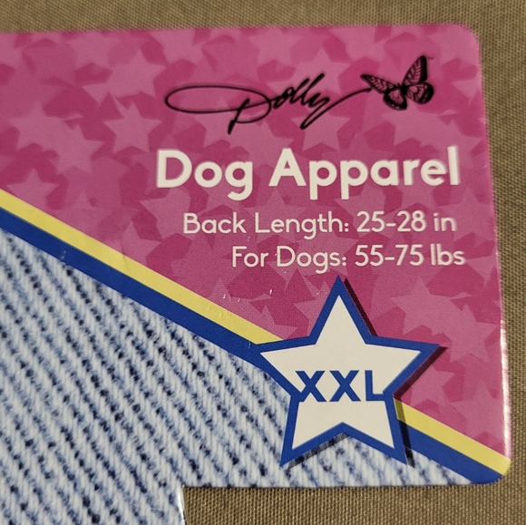 DOGGY PARTON dog t-shirt Dolly XXL tee large breed - Picture 4 of 4